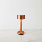 Luminária de Mesa em LED Touch Recarregável Bronze Sirena