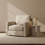 Luminária de Mesa em LED Touch Recarregável Dourada Sirena