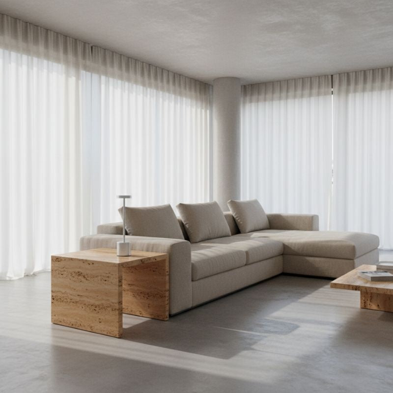 Luminária de Mesa em Led Recarregável Prata Modelo Orbi