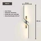 Luminária de Parede sem Fio LED Clarie